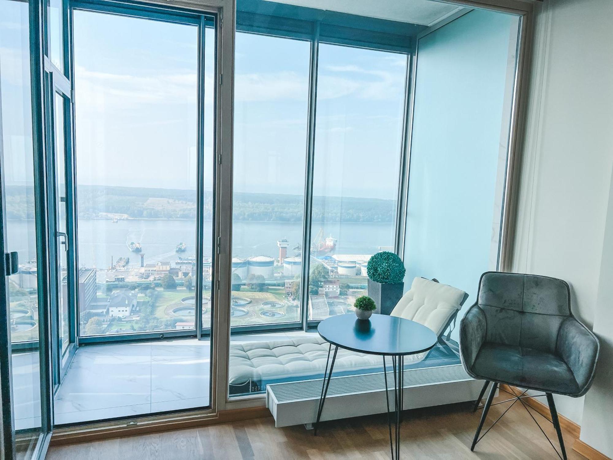 Up 34 Floor Apartments Klaipeda Luaran gambar